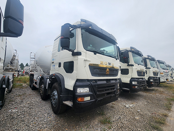 Used HOWO TX 8x4 Concrete Mixer Truck | 8‑12CBM Drum Optional