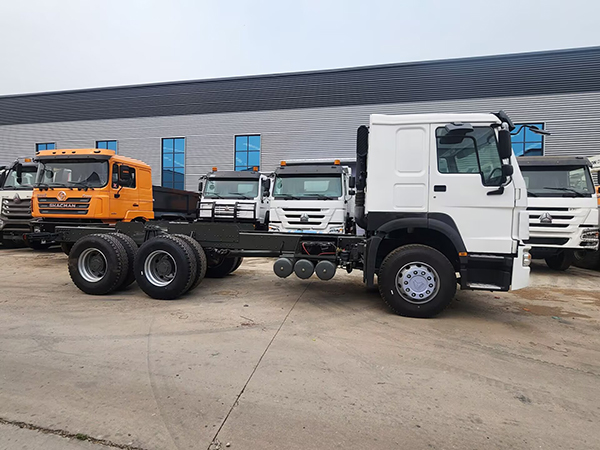HOWO 10-Wheel Chassis, Tough for Mine & Construction, Convert to Multiple Engineering Vehicles