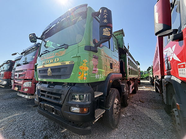 Second‑hand HOWO TX Dump Truck For Hauling Rock & Muck