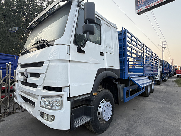 Tough Used HOWO 6x4 Stake Cargo Truck